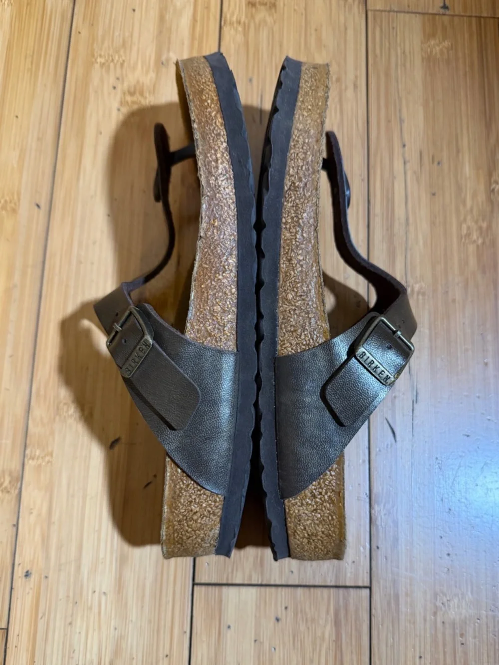 Birkenstock Gizeh Sandal Bronze Size 39 / 8-8.5 - Picture 10 of 16